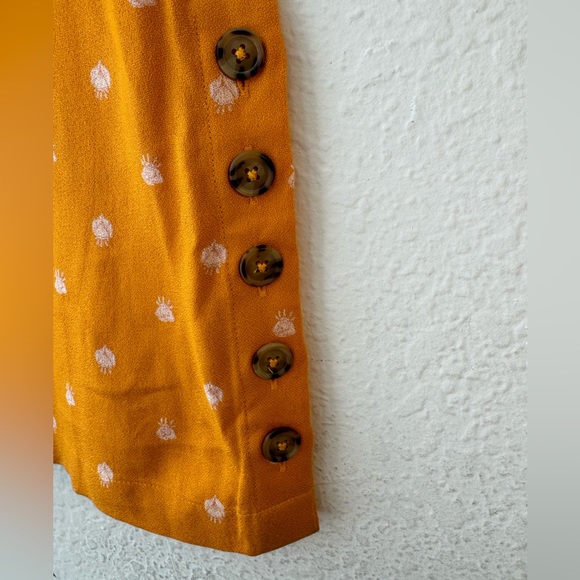 O’NEIL Women’s Yellow Floral Print Sleeveless Minidress XL NWT - Picture 9 of 15